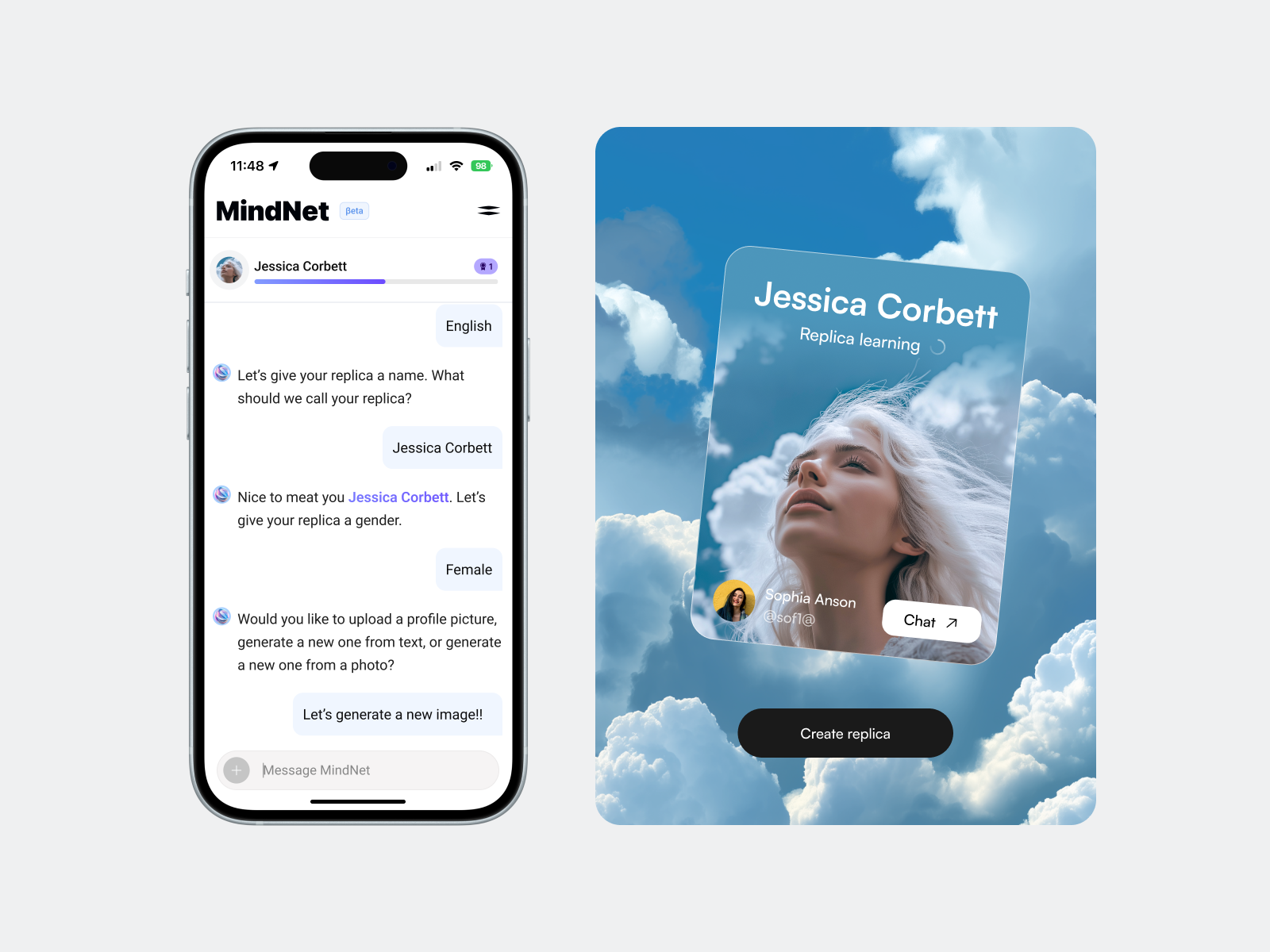 AI Assistant App | SaaS | Mobile Chat ai application artificial intelligence app e chat bot chat interface deep learning eps machine learning mobile app replica ui ux
