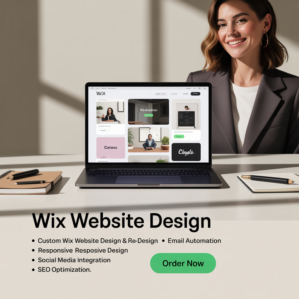Example of Wix Website Design