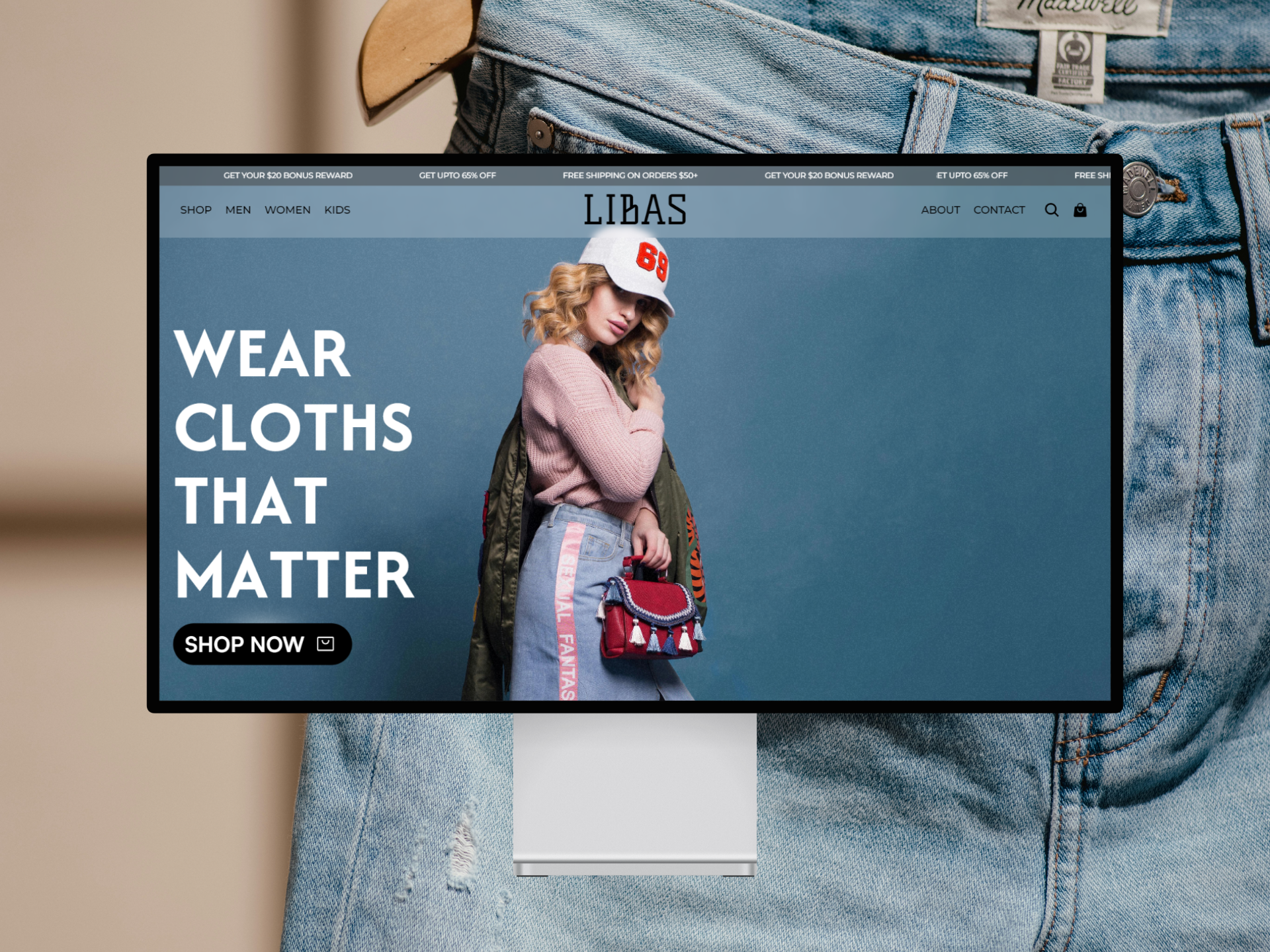 Example of Website Design & Development