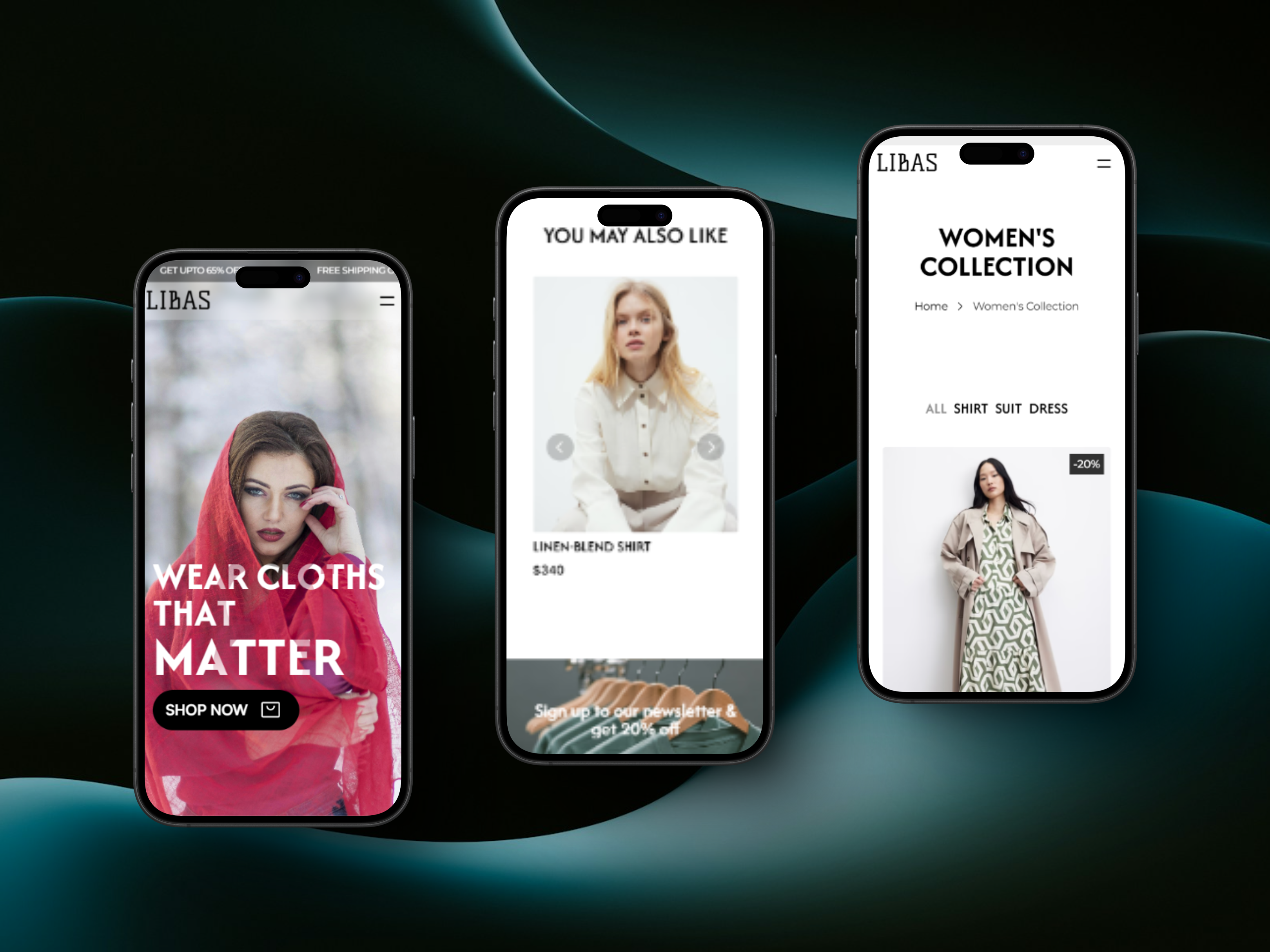 Example of Website Design & Development