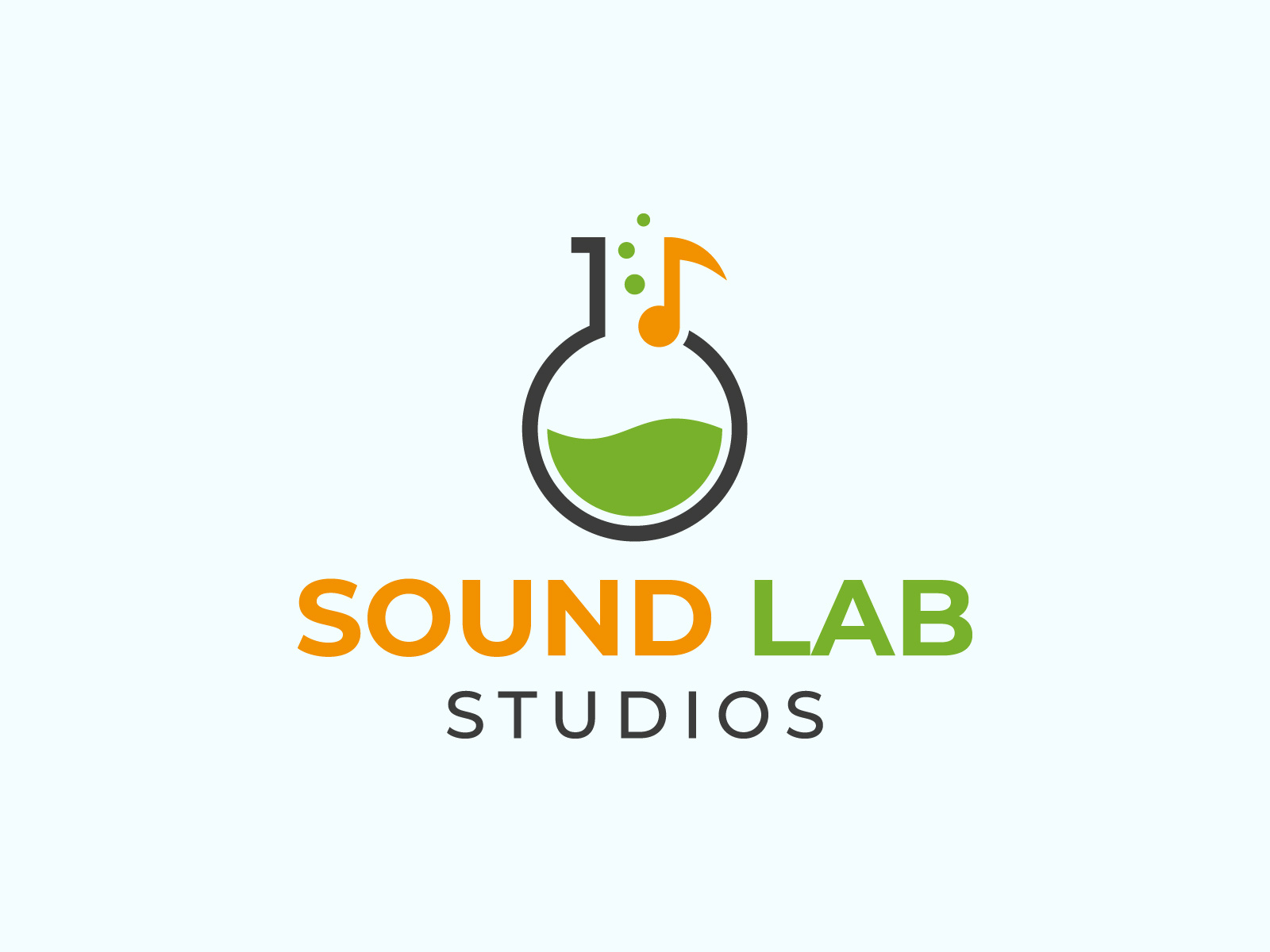 Sound Lab Studios Logo Design brand identity branding creative logo custom logo design graphic design icon logo logo design logo designer modern logo music studio sound lab