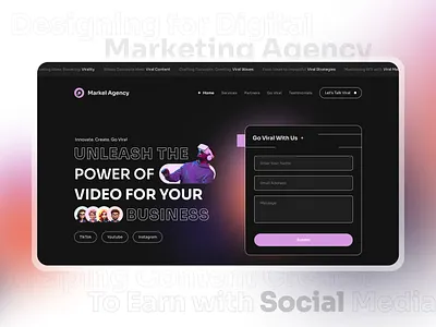 Design Agency Website design landing page ui web design website