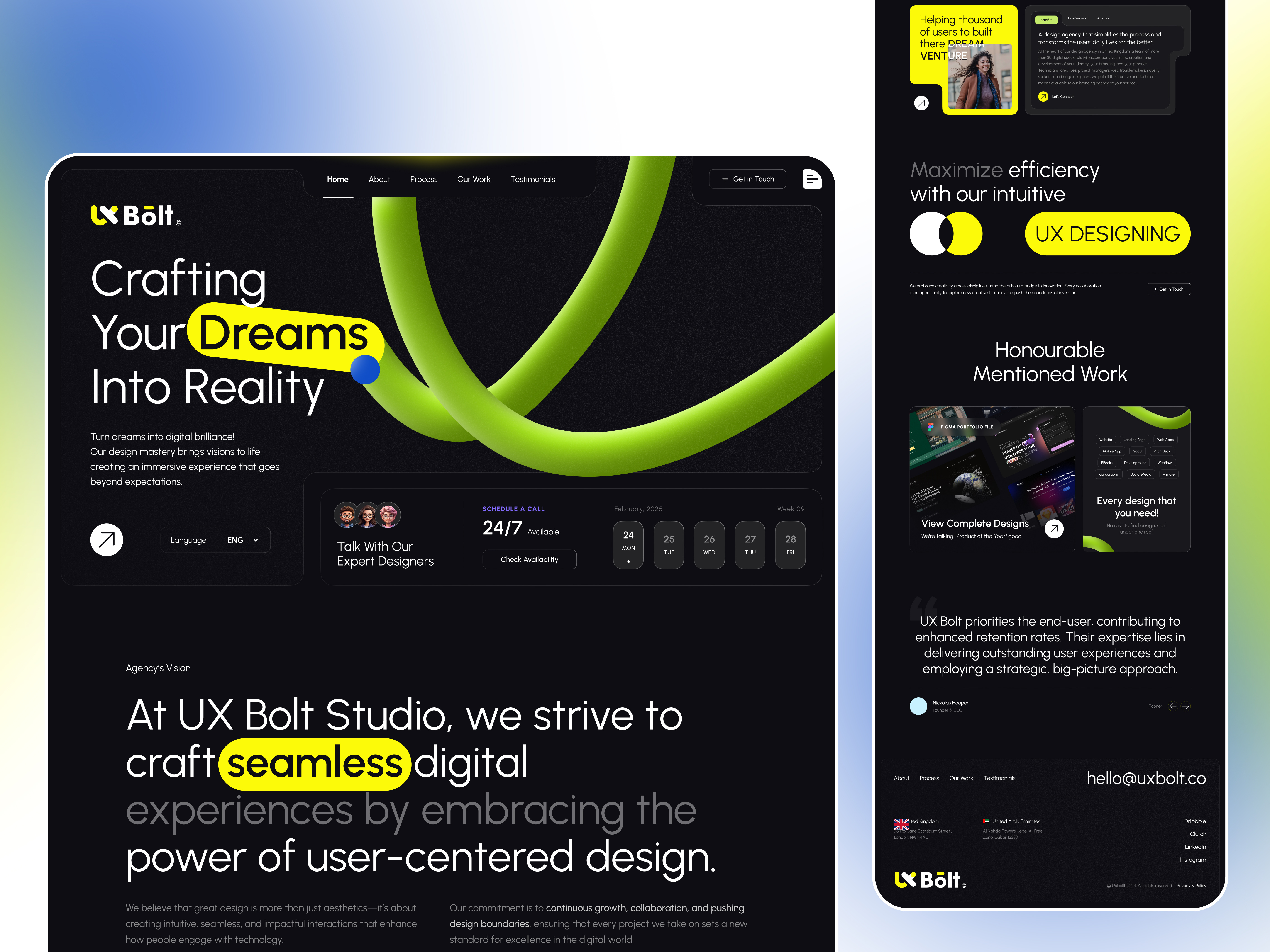 Example of Trendy Website Designs