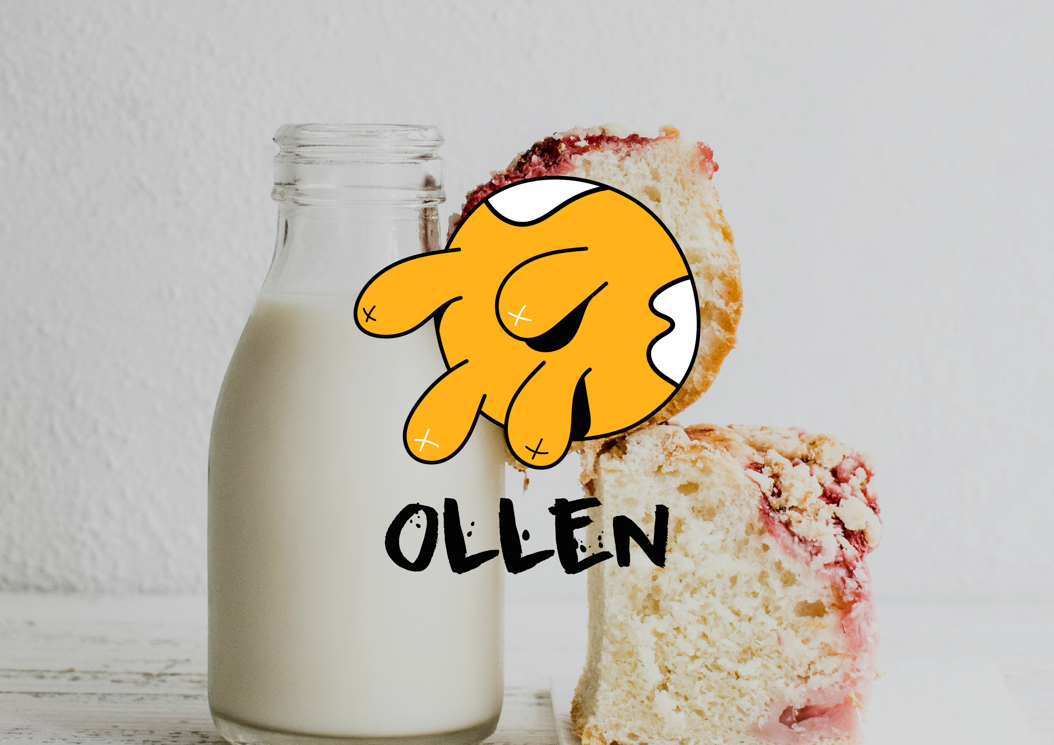 Logo & brand guide for milk producer brand brand guide brand logo brand style guide branding branding services graphic design logo concept logo design logo for sale milk branding milk products