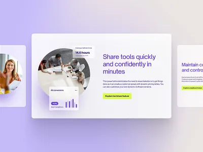 Features section design design figma layout saas web design