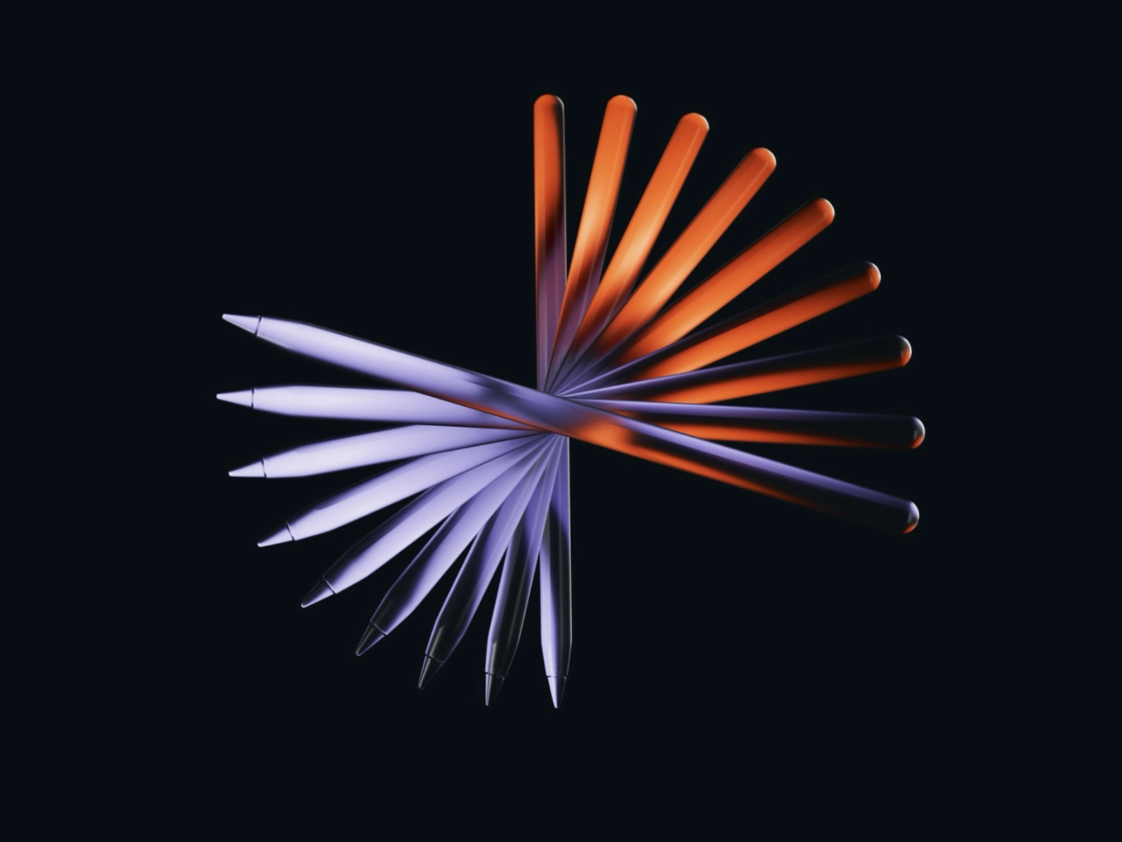 Apple Pencil animation 3d ad animation apple apple pencil branding cinema 4d cinema4d colors design glass illustration motion motion graphics pencil