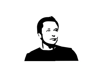 Elon Musk portrait css drylikov elon musk html image portrait sass scss web