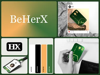 BeHerX brand identity b2b b2b management brand book brand designer brand sign branding business fintech identity logo logo designer logo mark logotype marketing modern logo saas saas branding startup style guide visual identity