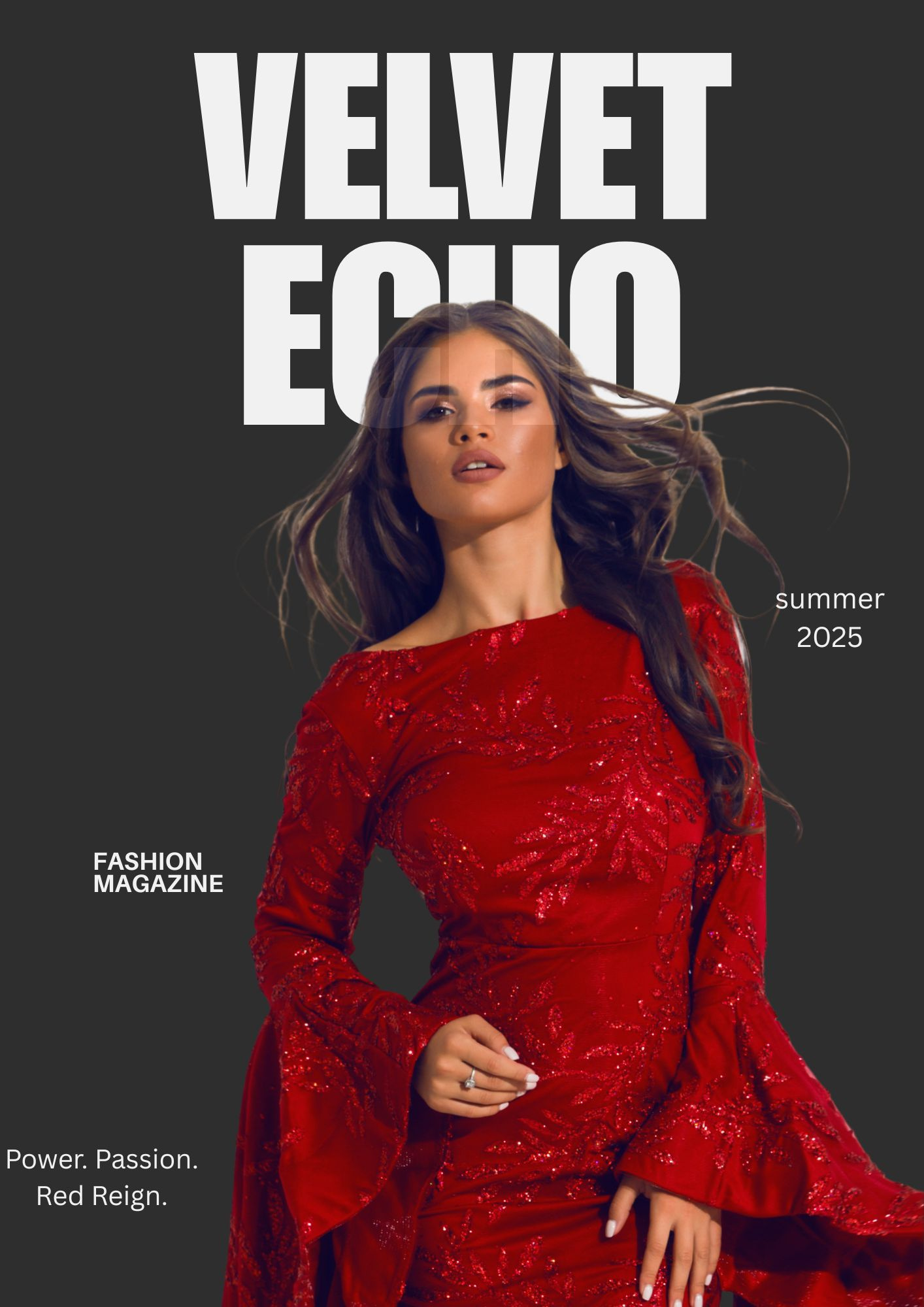 Example of A Minimalist Magazine Cover Design