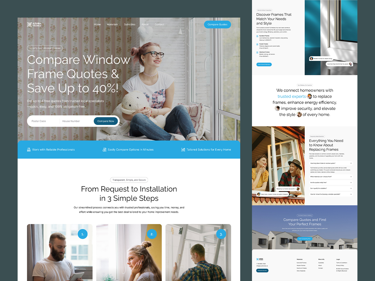 Example of Website Design & Development