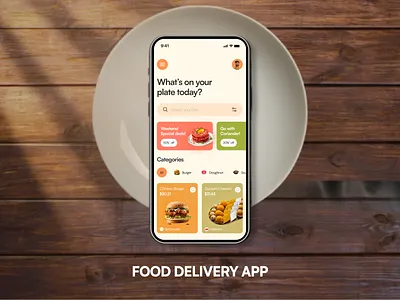Food Delivery App | Mobile UI app design app development food delivery app food ordering app mobile app online food delivery photoshop ui design ux