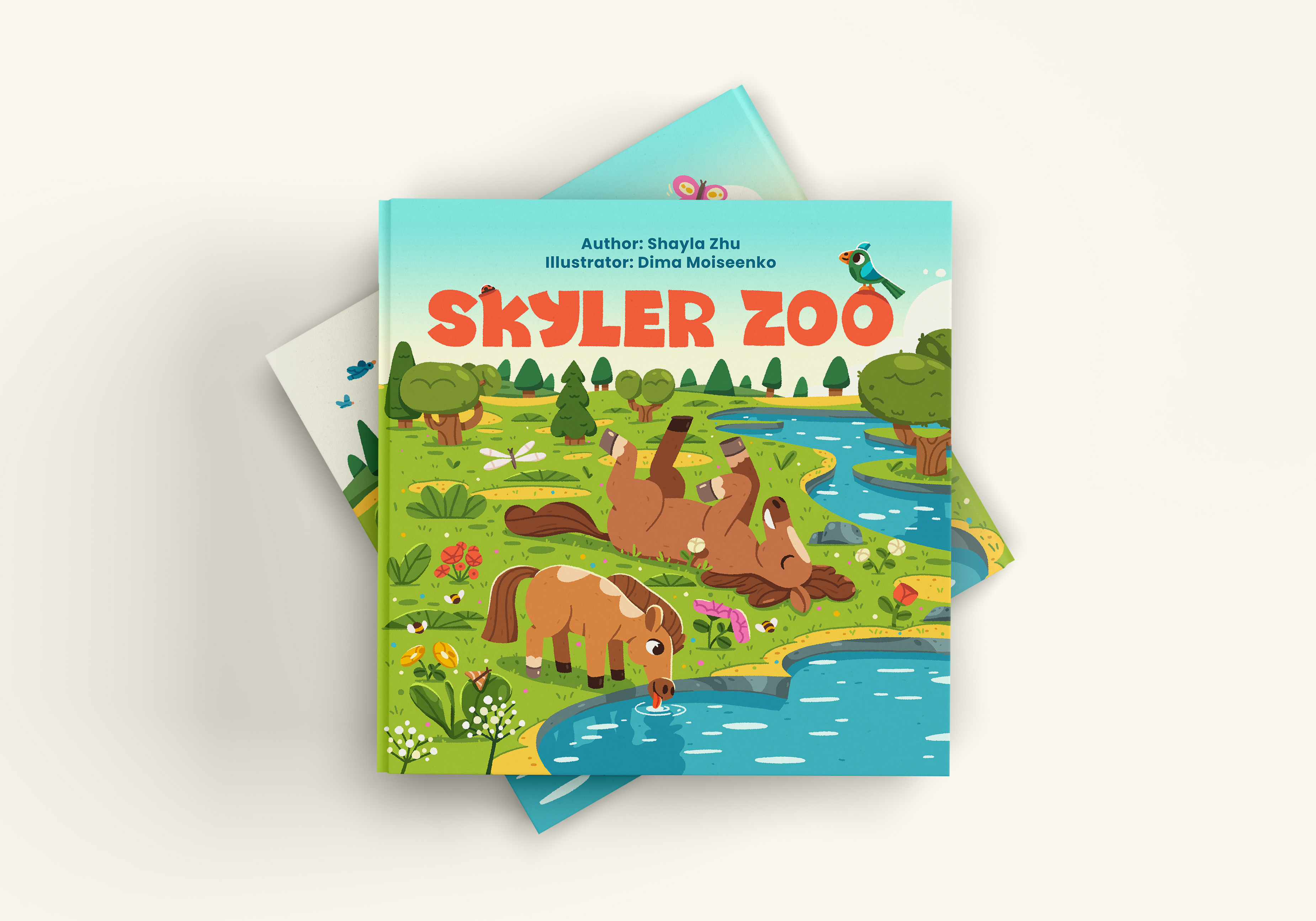 Example of "Skyler Zoo" Book Cover