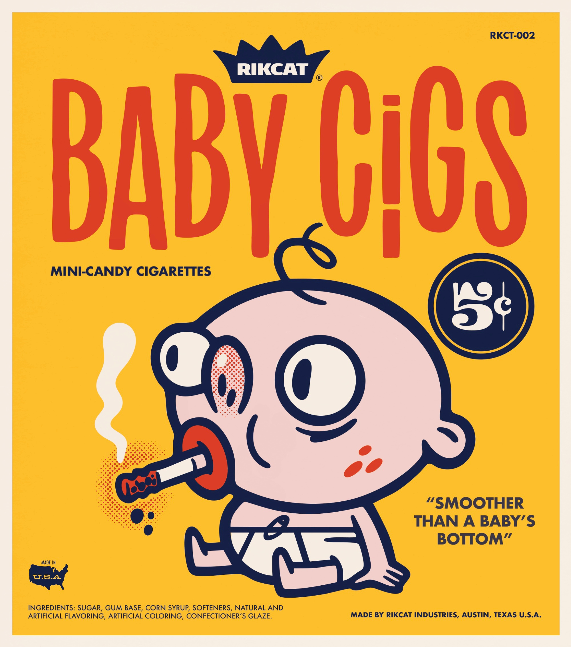Baby Cigs branding design graphic design illustration logo