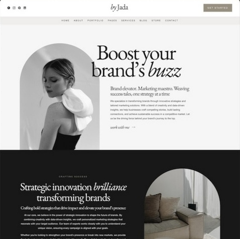 Example of Word Press Website Design Expert