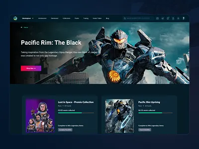 Immersive NFT Collection UI for Digital Collectors blockchain design digital assets entertainment nft nft dashboard nft design ideas nft designs nft landing page nft marketplace template nft mint website nft minting website nft website design nft website development nft website template nft website ui tech web web 3 design web 3 website web3 ui