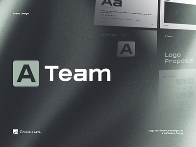 A-Team Rebranding brand brand guidelines brand manual branding it logo logo design typhography