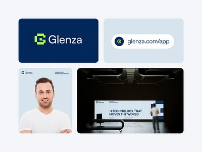 Visual Identity for Glenza ai logo branding icon logo logo design tech logo technology vector visual