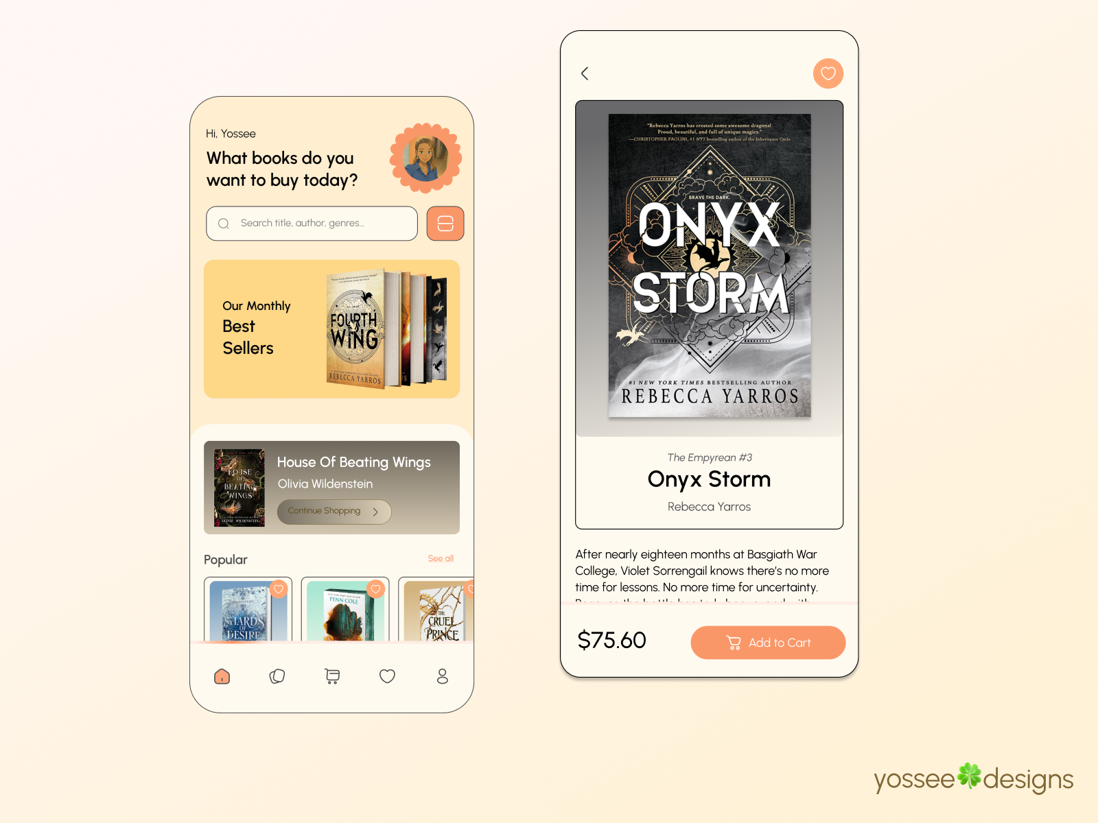Example of Mobile App UI/UX Design