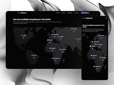 SaaS Website Coverage Section In Framer digital product