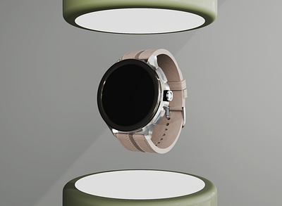 Watch – product 3D visualization 3d blender modeling visualization