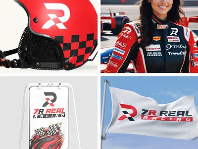 7R Real Racing Logo Design autologo brand logo branding carlogo company logo creative logo customlogo customlogodesign design graphic design logo logodesign logotype motorsportdesign racerbrandign raceteamlogo racingdesign racinglogo racingraphices speedlogo