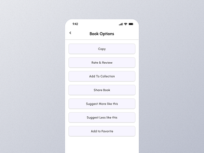 Book Option Mobile App Ui app book option book option app book option dashboard book option design book option details book option experience book option mobile book option page book option screen book option setting book option ui book option ui app book option view graphic design mobile nook option interface screen ui