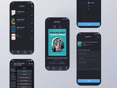 Dark Mode Mobile App Ui app dark mode dark mode app dark mode dashboard dark mode design dark mode details dark mode experience dark mode interface dark mode mobile dark mode page dark mode screen dark mode setting dark mode ui dark mode view dark mode widget dark modeoption graphic design mobile screen ui