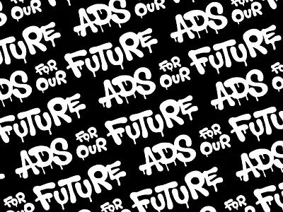 Ads Pattern branding graphic design lettering logo pattern typography