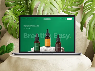 Nuvana Wellness bolddesign cleanui ecommerce greenui uiux webdesign wellness