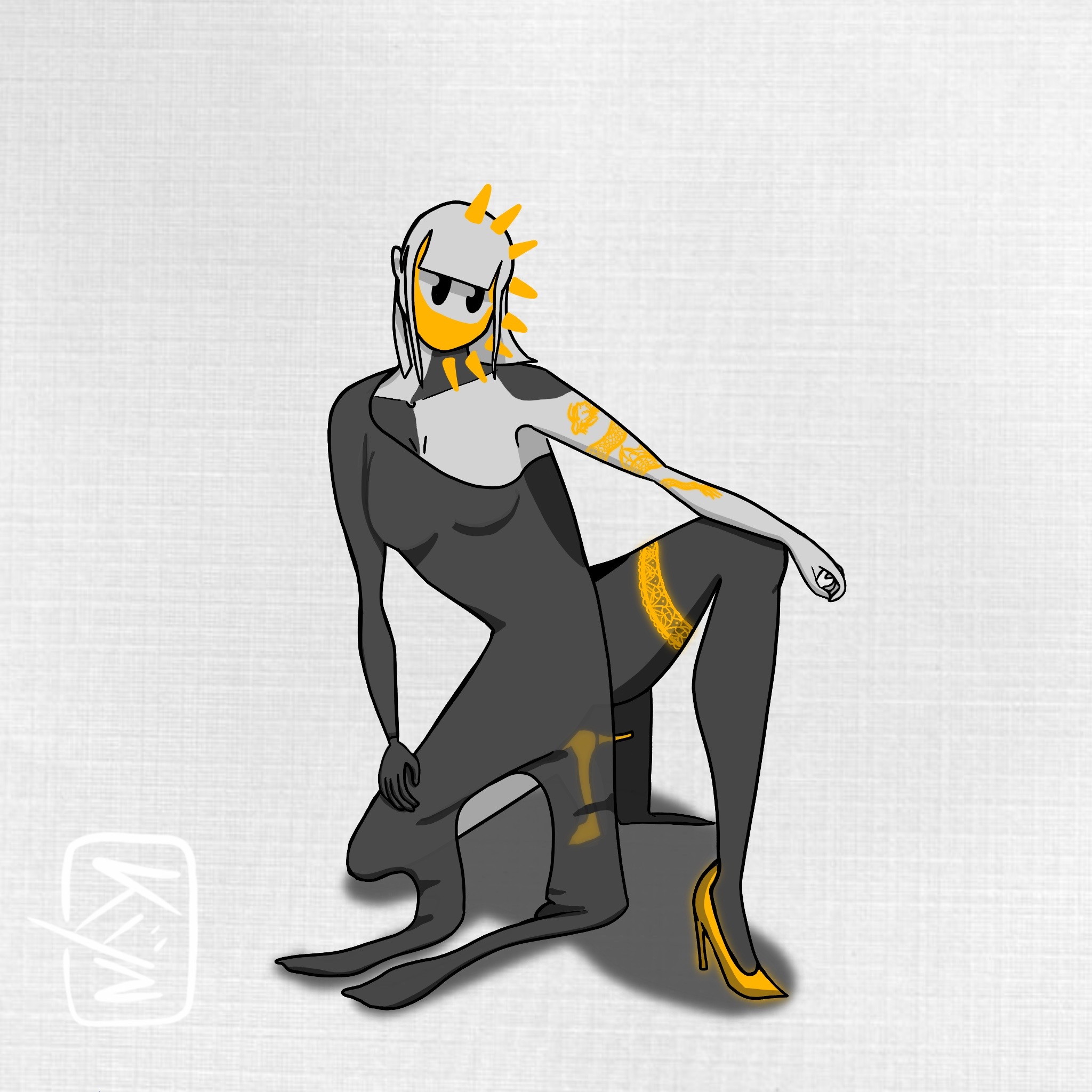 Example of Character Design - Balance 16