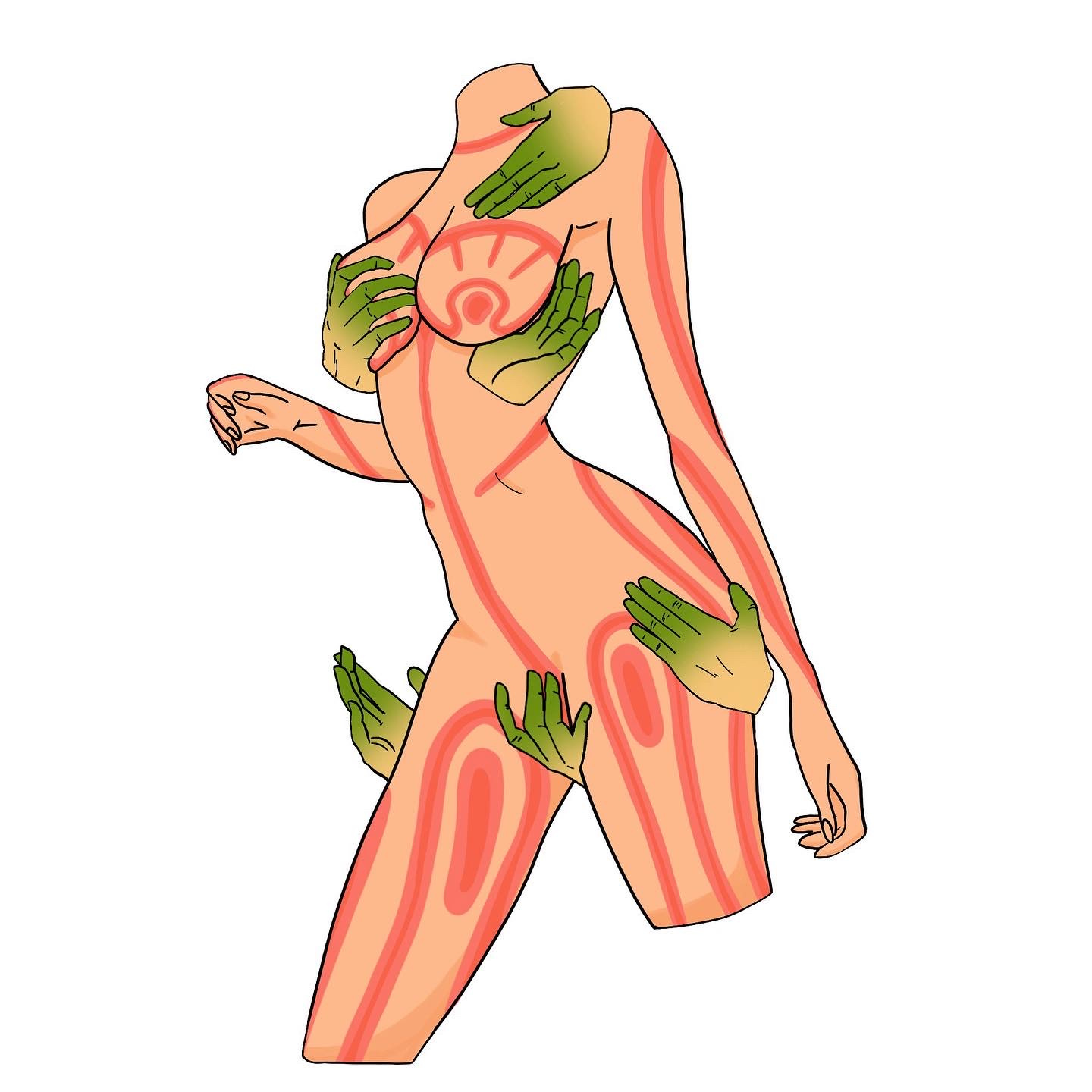 Example of Character Design - Female (rhubarb)