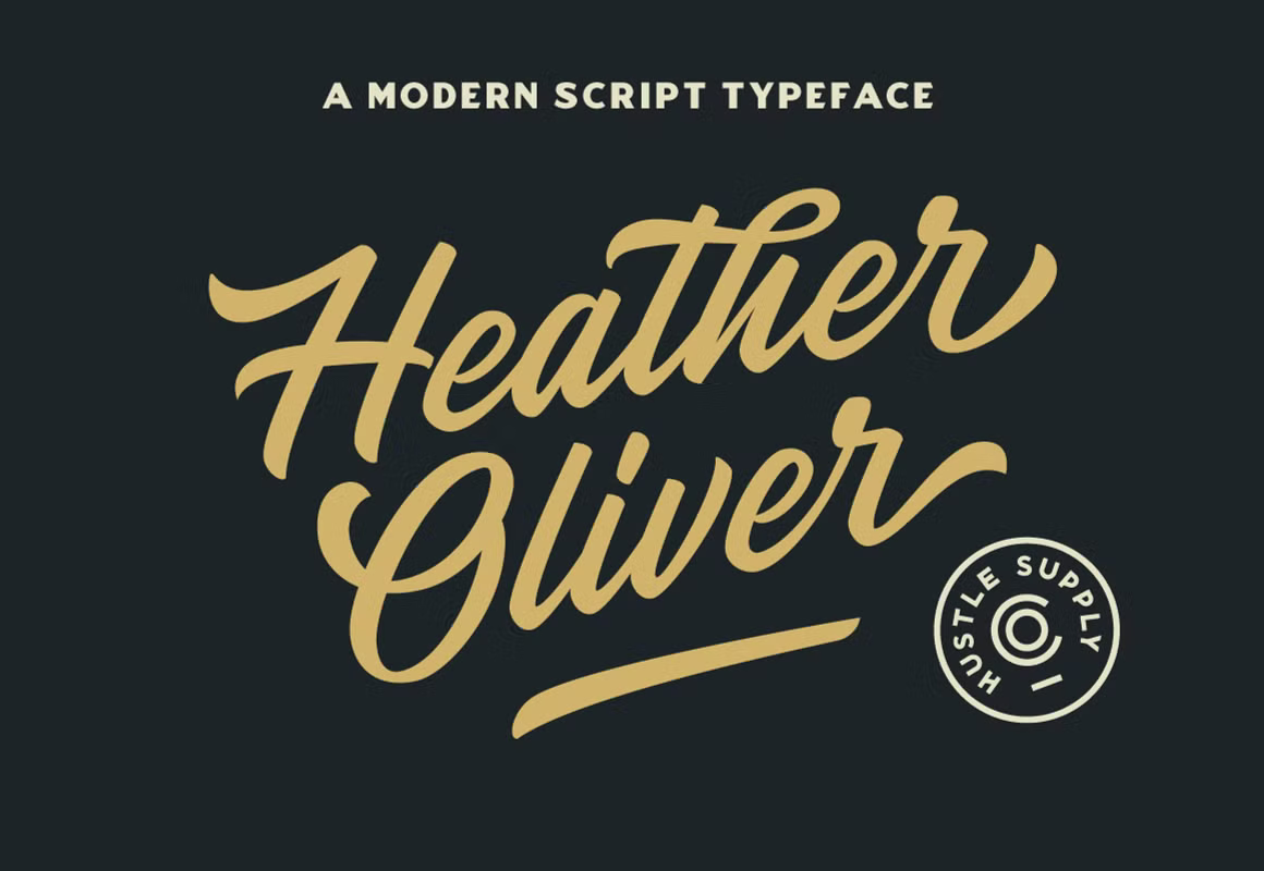 Example of Full Custom Font Design