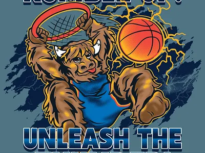 OKC Thunder Youth Glow in the Dark Tee branding design graphic design illustration logo typography vector