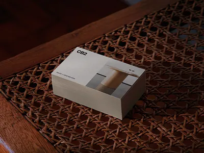 CB2 - Business cards branding e commerce furniture visualidentity