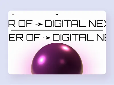 Motion exploration 03 3d agency animation designer figma graphic design motion graphics orb portfolio techno ui ux