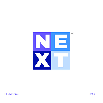 Next branding creative fintech graphic design logo logodesign minimalist modern next tech
