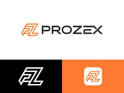 ProZex Logo Design brand brand identity branding business logo creative logo custom logo icon identity logo logo design logos logotype minimalist modern monogram p logo design symbol typography vector z logo design