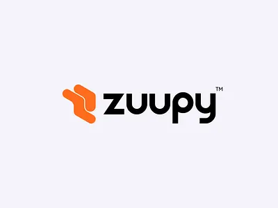 Zuupy™ – Seamless Digital Connections; Logo Design arrow arrow logo brand identity brand mark branding creative logo custom logo designforward digital branding fintech logo flat logo flow branding groth logo logo design logomark logotype monogram saas tech logo