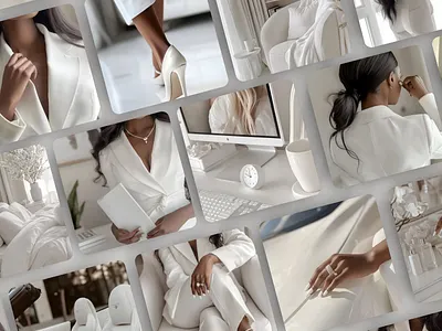 Customizable Melanin Girlboss - Aesthetic & Fully Templates app branding design graphic design illustration logo typography ui ux vector