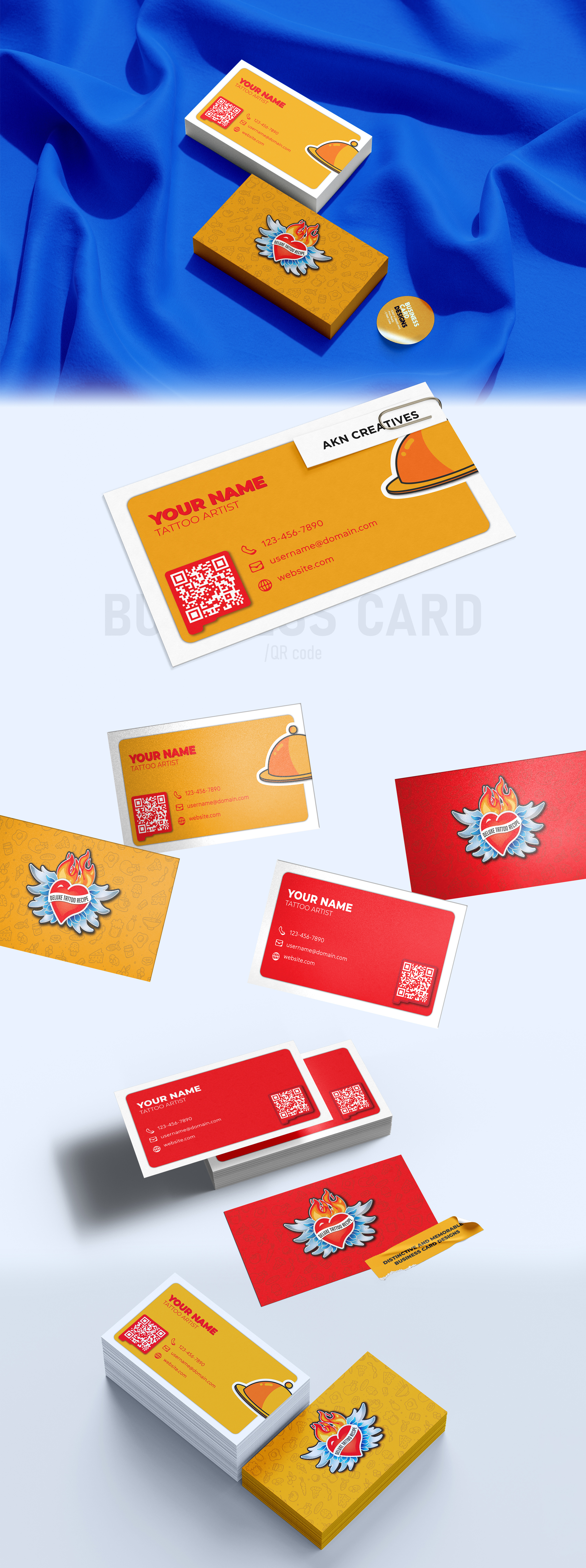 Tattoo Biz Card Design biz card branding business card business card design card design design graphic design illustration mockup photoshop