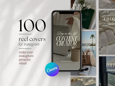 Aesthetic Instagram Reel Covers - Fully Customizable app branding design graphic design illustration logo typography ui ux vector
