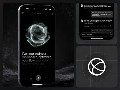 🔗 SYNTHH - AI Chatbot & AI Assistant UI– for Focused Workflow 3d ai android app app design branding chatbot crypto dapp development fintech ios app llm marketing nft smm tech tracker trade trading web3