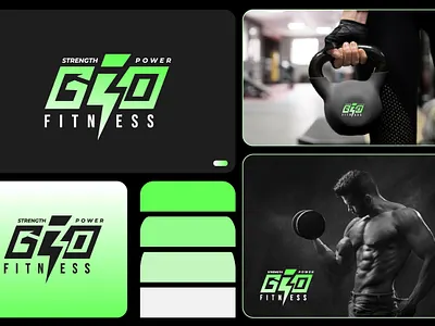 GIO Fitness : Logo design, Gym, Yoga brand identity branding design fitness fitness logo gio gradient graphic design green gym gym logo health balance health logo illustration logo minimal modern ui yoga