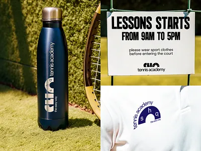 Logotype for tennis school - Modern Logo Design brand design brand identity branding design graphic design illustration logo logo design logotype logotype design ui vector