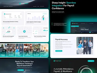 UI/UX Design for a Platform Delivering Strategic Insights clean dark ui landing page ui ui design ux ux design