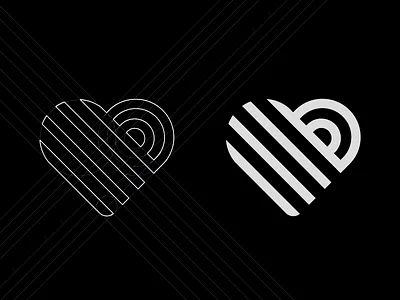 Heart biotech heart logo logo logo exploration logo inspiration logomark startup logo