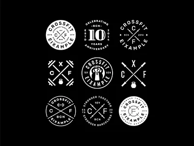 Crossfit Eixample Logo Exploration barcelona cross eixample fist fit kettlebell lift weights