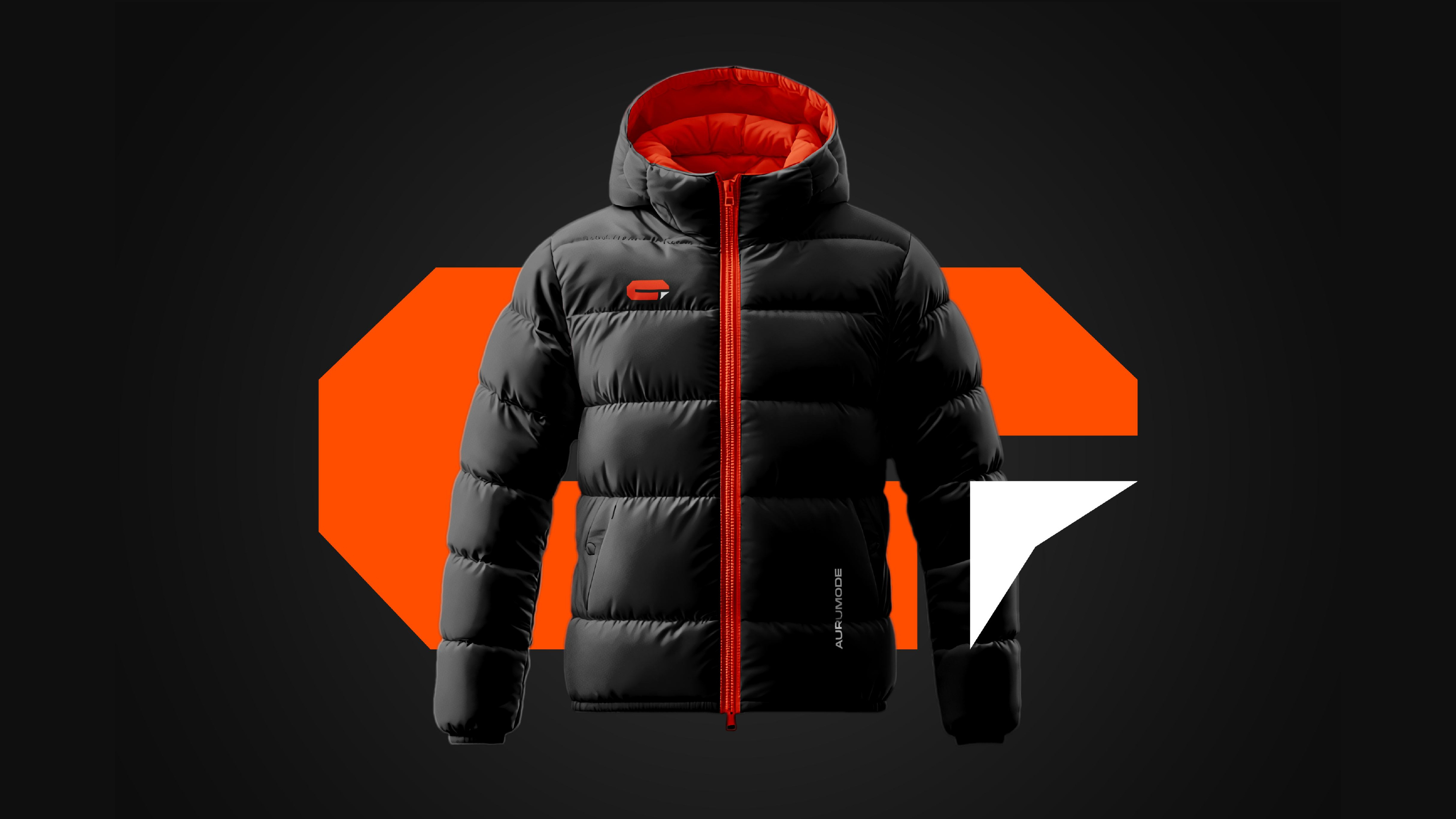 Aurumode - Logo Design 3d animation branding graphic design logo motion graphics ui