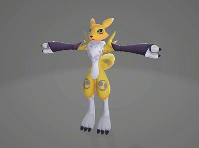 Vuldramon Platform: VTuber | VRChat | Quest compatible 3d anime blender cartoon commission design pokemon rig stallion studio limited vrchat vuldramon
