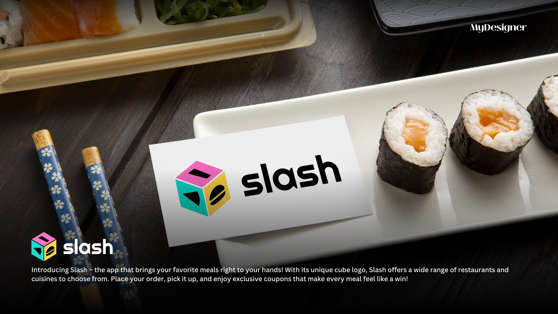 Slash: Where Food Meets Fun branding graphic design logo logo design visual identity
